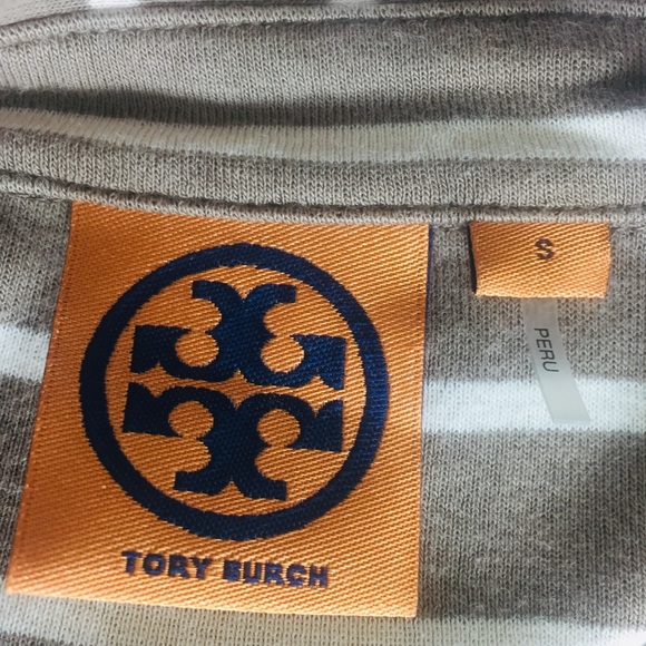 Tory Burch | Armel Polo Shirt - Brown | Size S - Picture 8 of 8